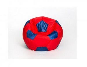 Кресло-мешок Мяч малый красно-синее в Югорске - yugorsk.ok-mebel.com | фото 1
