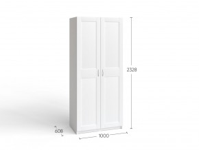 2.06.01.050.4 МАКС шкаф 2 двери 100х61х233 серый RU в Югорске - yugorsk.ok-mebel.com | фото 4