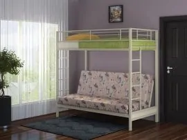 Кровать двухъярусная с диваном "Мадлен" в Югорске - yugorsk.ok-mebel.com | фото 5