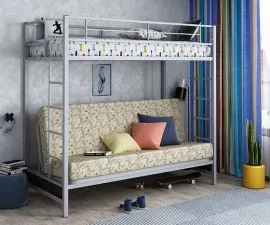 Кровать двухъярусная с диваном "Мадлен" в Югорске - yugorsk.ok-mebel.com | фото 6