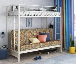 Кровать двухъярусная с диваном "Мадлен" в Югорске - yugorsk.ok-mebel.com | фото 8