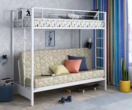 Кровать двухъярусная с диваном "Мадлен" в Югорске - yugorsk.ok-mebel.com | фото 11