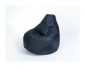 Кресло-мешок Груша малое черное в Югорске - yugorsk.ok-mebel.com | фото 1
