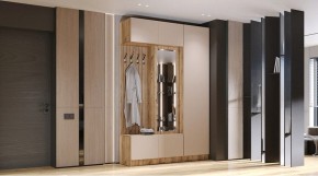 БАВАРИЯ Прихожая (дуб вотан/кашемир) в Югорске - yugorsk.ok-mebel.com | фото