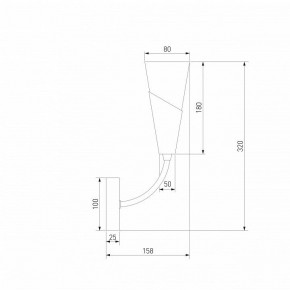 Бра Eurosvet Rhyton 60167/1 никель в Югорске - yugorsk.ok-mebel.com | фото 6