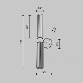 Бра Maytoni Antic MOD302WL-02GR1 в Югорске - yugorsk.ok-mebel.com | фото 4