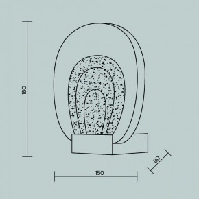 Бра Maytoni Biology MOD367WL-L3BSK в Югорске - yugorsk.ok-mebel.com | фото 4