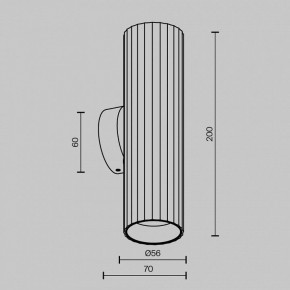 Бра Maytoni Calipso C106WL-02-GU10-B в Югорске - yugorsk.ok-mebel.com | фото 6