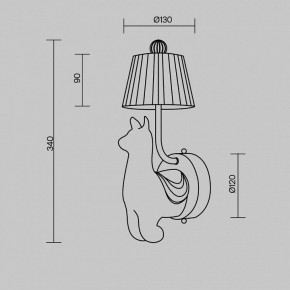 Бра Maytoni Senor Alpaca MOD377WL-L6W3K в Югорске - yugorsk.ok-mebel.com | фото 9