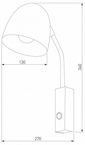 Бра TK Lighting Soho 4167 Soho Black в Югорске - yugorsk.ok-mebel.com | фото 2
