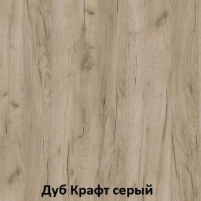 ДАРЬЯ Шкаф (Крафт серый/Крафт белый) гостиная в Югорске - yugorsk.ok-mebel.com | фото 2