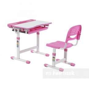 Комплект парта + стул трансформеры Cantare Pink в Югорске - yugorsk.ok-mebel.com | фото 2