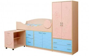 Набор мебели для детской Юниор -12.2 (700*1860) МДФ матовый в Югорске - yugorsk.ok-mebel.com | фото