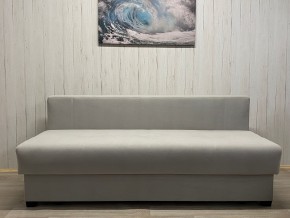 Диван Комфорт-1 (НПБ) велюр Luma 13 св.серый в Югорске - yugorsk.ok-mebel.com | фото 5