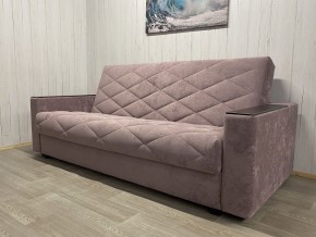Диван Престиж-15 (НПБ+МДФ) велюр Sensey Elderberry в Югорске - yugorsk.ok-mebel.com | фото 6