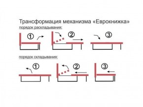 Диван угловой Алиса Bahama RED без подлокотников в Югорске - yugorsk.ok-mebel.com | фото 4