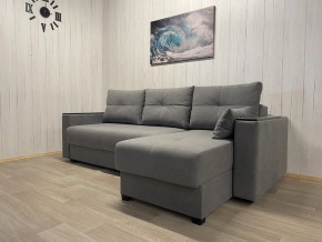 Диван угловой Комфорт-3 (НПБ+МДФ) велюр Galaxy Lite 26 в Югорске - yugorsk.ok-mebel.com | фото 2