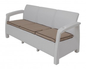 Диван Yalta Premium Sofa 3 Set (Ялта) белый (+подушки под спину) в Югорске - yugorsk.ok-mebel.com | фото 1