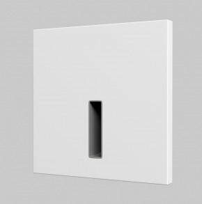 DK1030-WH Светильник встраиваемый в стену, IP 20, LED 3000K, 3 Вт, белый, алюминий в Югорске - yugorsk.ok-mebel.com | фото