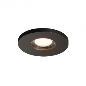 DK2036-BK Встраиваемый светильник влагозащ., IP 44, до 15 Вт, GU10, LED, черный, алюминий в Югорске - yugorsk.ok-mebel.com | фото 3