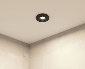 DK2036-BK Встраиваемый светильник влагозащ., IP 44, до 15 Вт, GU10, LED, черный, алюминий в Югорске - yugorsk.ok-mebel.com | фото 7