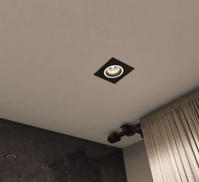 DK2061-BK Встраиваемый светильник IP 20, до 15 Вт, GU10, LED, черный, алюминий в Югорске - yugorsk.ok-mebel.com | фото 4