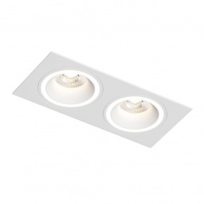 DK2062-WH Встраиваемый светильник, IP 20, до 15 Вт, GU10, LED, белый, алюминий в Югорске - yugorsk.ok-mebel.com | фото