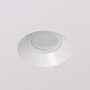 DK2081-WH Встраиваемый точечный светильник для натяжных ПВХ потолков INVIZ, IP 20, до 9 Вт, GU10, LED, белый, ABS-пластик в Югорске - yugorsk.ok-mebel.com | фото 2