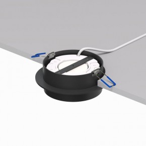 DK2090-BK Встраиваемый светильник FLAT, IP 20, до 15 Вт, GX53, LED, черный, алюминий в Югорске - yugorsk.ok-mebel.com | фото 4