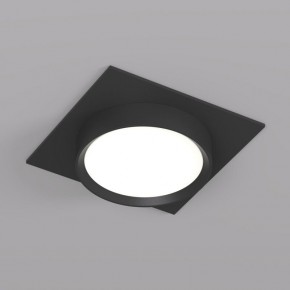 DK2091-BK Встраиваемый светильник FLAT, IP 20, до 15 Вт, GX53, LED, черный, алюминий в Югорске - yugorsk.ok-mebel.com | фото