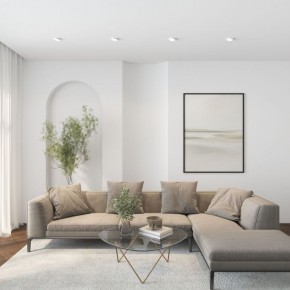 DK2091-WH Встраиваемый светильник FLAT, IP 20, до 15 Вт, GX53, LED, белый, алюминий в Югорске - yugorsk.ok-mebel.com | фото 2