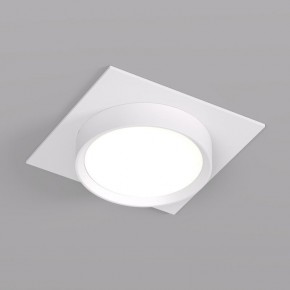 DK2091-WH Встраиваемый светильник FLAT, IP 20, до 15 Вт, GX53, LED, белый, алюминий в Югорске - yugorsk.ok-mebel.com | фото 3