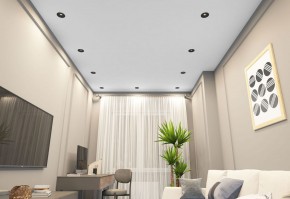 DK2120-BK Встраиваемый светильник, IP 20, 50 Вт, GU10, черный, алюминий в Югорске - yugorsk.ok-mebel.com | фото 6