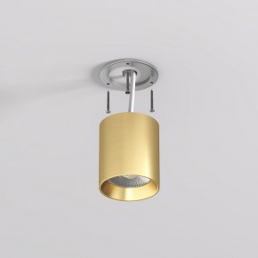 DK2610-SB Накладной светильник SHINE TUBE со светодиодом, D70*H80, IP20, 3000К, 10W, RA?90, сатинированная латунь, алюминий в Югорске - yugorsk.ok-mebel.com | фото 3