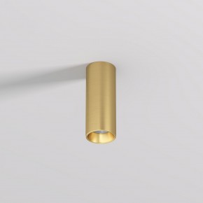 DK2615-SB Накладной светильник SHINE TUBE со светодиодом, D45*H115, IP20, 3000К, 7W, RA?90, сатинированная латунь, алюминий в Югорске - yugorsk.ok-mebel.com | фото 2