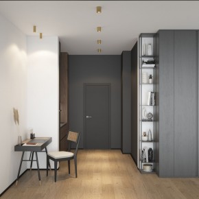 DK2615-SB Накладной светильник SHINE TUBE со светодиодом, D45*H115, IP20, 3000К, 7W, RA?90, сатинированная латунь, алюминий в Югорске - yugorsk.ok-mebel.com | фото 4