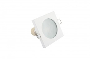 DK3014-WH Встраиваемый светильник влагозащ., IP 44, 50 Вт, GU10, белый, алюминий в Югорске - yugorsk.ok-mebel.com | фото 4