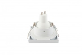 DK3014-WH Встраиваемый светильник влагозащ., IP 44, 50 Вт, GU10, белый, алюминий в Югорске - yugorsk.ok-mebel.com | фото 5