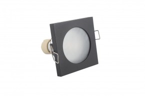 DK3015-BK Встраиваемый светильник влагозащ., IP 44, 50 Вт, GU10, черный, алюминий в Югорске - yugorsk.ok-mebel.com | фото 4