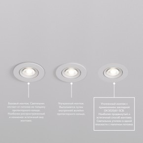 DK3020-WH Встраиваемый светильник, IP 20, 10 Вт, GU5.3, LED, белый, пластик в Югорске - yugorsk.ok-mebel.com | фото 6