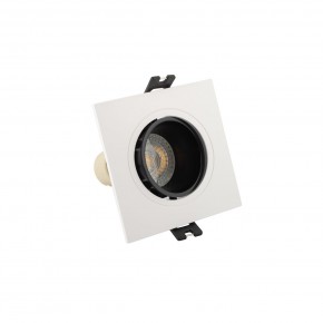 DK3021-WB Встраиваемый светильник, IP 20, 10 Вт, GU5.3, LED, белый/черный, пластик в Югорске - yugorsk.ok-mebel.com | фото 2