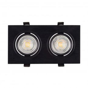 DK3022-BK Встраиваемый светильник, IP 20, 10 Вт, GU5.3, LED, черный, пластик в Югорске - yugorsk.ok-mebel.com | фото 2