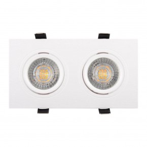 DK3022-WH Встраиваемый светильник, IP 20, 10 Вт, GU5.3, LED, белый, пластик в Югорске - yugorsk.ok-mebel.com | фото 2