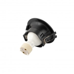 DK3024-BK Встраиваемый светильник, IP 20, 10 Вт, GU5.3, LED, черный, пластик в Югорске - yugorsk.ok-mebel.com | фото 3