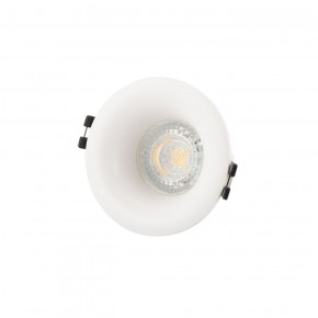 DK3024-WH Встраиваемый светильник, IP 20, 10 Вт, GU5.3, LED, белый, пластик в Югорске - yugorsk.ok-mebel.com | фото 1