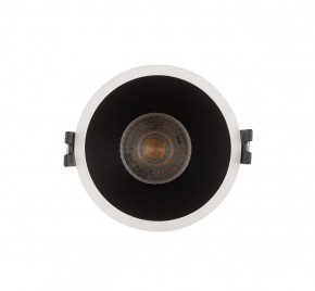 DK3026-WB Встраиваемый светильник, IP 20, 10 Вт, GU5.3, LED, белый/черный, пластик в Югорске - yugorsk.ok-mebel.com | фото