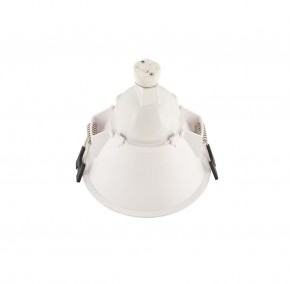 DK3026-WB Встраиваемый светильник, IP 20, 10 Вт, GU5.3, LED, белый/черный, пластик в Югорске - yugorsk.ok-mebel.com | фото 4