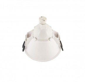 DK3026-WG Встраиваемый светильник, IP 20, 10 Вт, GU5.3, LED, белый/золотой, пластик в Югорске - yugorsk.ok-mebel.com | фото 3
