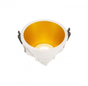 DK3026-WG Встраиваемый светильник, IP 20, 10 Вт, GU5.3, LED, белый/золотой, пластик в Югорске - yugorsk.ok-mebel.com | фото 4