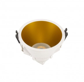 DK3026-WG Встраиваемый светильник, IP 20, 10 Вт, GU5.3, LED, белый/золотой, пластик в Югорске - yugorsk.ok-mebel.com | фото 2